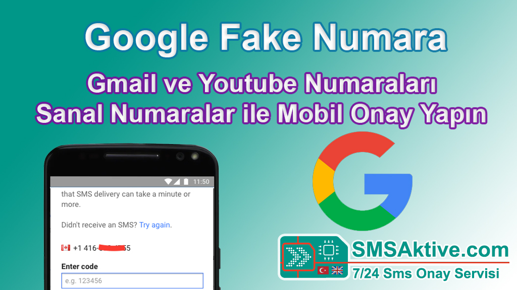 Google Numara Doğrulama